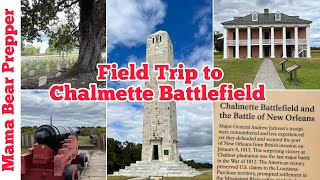 Battle of New Orleans  Chalmette Battlefield  Louisiana  History War Education [upl. by Tj206]