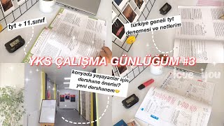 YKS ÇALIŞMA GÜNLÜĞÜM 3  Yeni dershanemtürkiye geneli denemeler 🥵 YKS2022 [upl. by Eecrad]