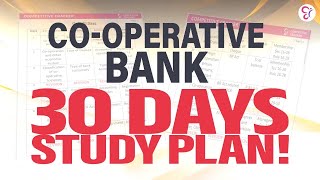 COOPERATIVE BANK 30 DAYS STUDY PLAN [upl. by Parfitt]