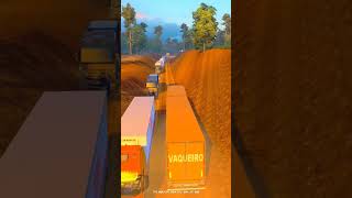 ACIDENTE FEIO NA TRANSAMAZONIA TUDO PARADO  caminhão ets2 am gbn eurotrucksimulator2 [upl. by Brock]