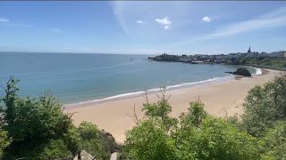 Tenbys Beaches Pembrokeshire Wales [upl. by Ydur]