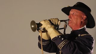 Gettysburgbound bugler plays traditional military tunes [upl. by Edya665]