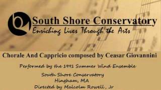 Ceasar Giovannini Chorale And Capriccio by Summer Wind Ensemble 1991 [upl. by Annelise]