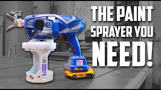 Best Cordless Airless Paint Sprayer  Graco Tc Pro amp Ultra Review [upl. by Ahsaret]