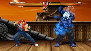 TERRY BOGARD vs ONI  DEATH BATTLE‼️ [upl. by Annirac198]