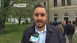 ALESSANDRO AGGIO CANDIDATO SINDACO PIU SERVIZI E PIU LAVORO  A3 NEWS Venezia 13042019 [upl. by Yenroc761]