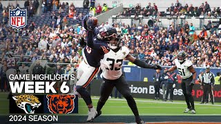 Jacksonville Jaguars vs Chicago Bears  2024 Week 6 Game Highlights [upl. by Melnick272]