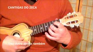 CANTIGAS DO ZECA cavaquinho Chico Gouveia  CG [upl. by Eiramyma]