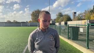 Post Match Interview  Leafield Athletic H  Millie Quaintance [upl. by Abil]