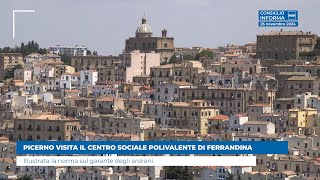 PICERNO VISITA IL CENTRO SOCIALE POLIVALENTE DI FERRANDINA [upl. by Assil224]