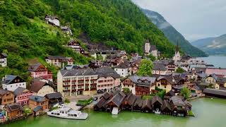 Hallstatt Austrias PicturePerfect Alpine Village 🇦🇹🏞️ Watch in 4K [upl. by Eylsel425]