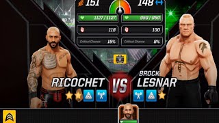 WWE Mayhem Gameplay  Versus Mode  Ricochet vs Brock Lesnar [upl. by Ellevart]