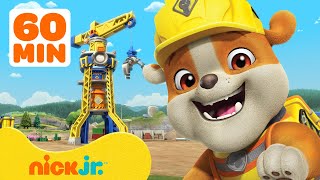 Rubbles Best Moments on Rubble amp Crew 👷‍♂️ 1 Hour Compilation  Nick Jr [upl. by Inajna]