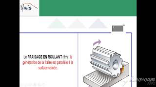 Fraisage partie 11 les modes de fraisage [upl. by Eulalia]