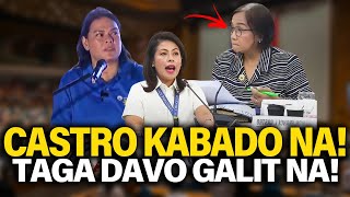 FRANCE CASTRO KABAHAN KANA CASTRO LAGOT SA RESBAK NI VP SARA [upl. by Zehc]