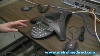 Polycom  How to install Polycom Soundstation IP4000 conference phone [upl. by Snapp430]