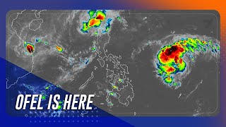 Potential typhoon Ofel enters Philippine area  TeleRadyo Serbisyo [upl. by Stahl]