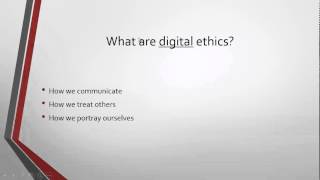 Introduction to Digital Ethics [upl. by Elocim]