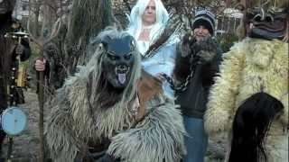 The Krampus at Krampuslauf Philadelphia [upl. by Hsirahc]