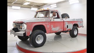 1960 DODGE W200 POWER WAGON [upl. by Winser]