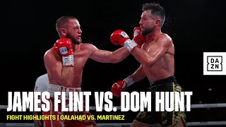 FIGHT HIGHLIGHTS  James Flint vs Dom Hunt [upl. by Sokul795]