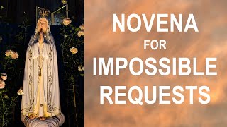 Novena for Impossible Requests to Mother Mary  Pray for 9 Days  Beautifully Recited [upl. by Ahsasal]