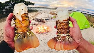 Crayfish Island Camping  Catch And Cook [upl. by Tecu]