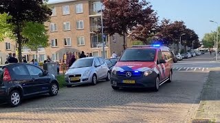 Brandweer en Ambulance met spoed naar 2 verschillende Woningbranden in Korte Tijd in Krommenie [upl. by Yrro608]