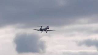 ERJ 135 Lands at Albany Intl [upl. by Alyakim]