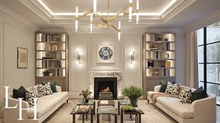 Touring a £12500000 Modern Duplex Apartment with Stunning Interior Design  Mayfair London [upl. by Grimaldi]