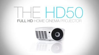 Optoma HD50  Projektor do kina domowego Full HD 3D [upl. by Hajin]