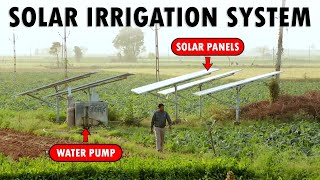 Solar Irrigation System for Farming  Solar Water pump for Agriculture [upl. by Deedee]