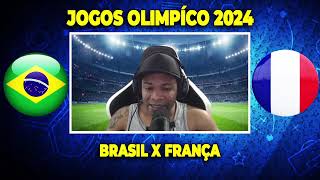 PRÉ JOGO FRANÇA x BRASIL AO VIVO OLIMPÍADAS PARIS 2024 [upl. by Laurena]