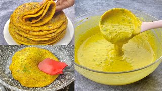 Aloo Paratha Recipe With Lliquid Dough  আলু পরোটা রেসিপি  No Rolling No Kneading Aloo Paratha [upl. by Oinotnaocram5]