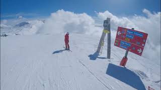 Laax Freeride April 2024 Piste 73 Piste 76 [upl. by Dustan]