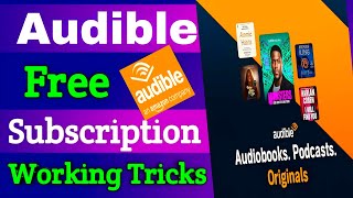 audible membership free  audible mod apk download latest version  how to download audible mod apk [upl. by Thornie]