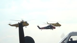 Historic Helicopters at Duxford Battle of Britain airshow 2021 [upl. by Jammin986]