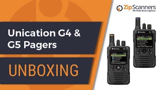 Unication G4 amp G5 Pagers  Tutorial amp Unboxing [upl. by Engud351]