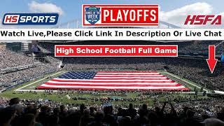 Frostproof Vs Fernandina Beach  High School Football Playoffs Live Stream [upl. by Drhacir]