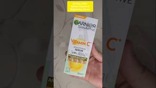 Garnier Vitamin C Brightening Serum 🌞🌞🌞 garnier garnierserum [upl. by Ahsocin]