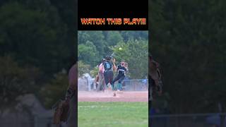 🥎⚡ Smooth Double Play Attempt Softball Shortstop Shines softball [upl. by Alejna]