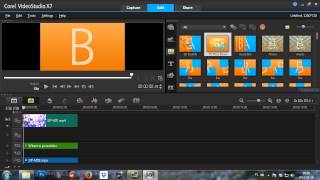 Jak montować przy użyciu Corel Videostudio pro X7 [upl. by Konrad]