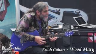 Blue Guitars  Joe Berger plays Relish Guitars Wood Mary [upl. by Enaamuj]