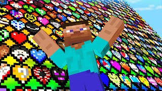 Minecraft with Too Many Custom Hearts [upl. by Yentruocal]