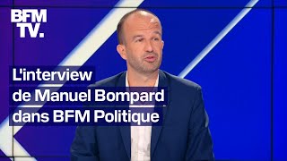 Linterview en intégralité de Manuel Bompard dans BFM Politique [upl. by Hopfinger]