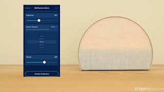 How to Create a Sunrise Alarm  Hatch Restore [upl. by Niobe]