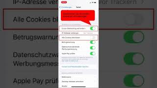 iOS Einstellungen für Edenred Website wwwmeinedenredde [upl. by Sulecram]