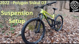 Polygon Siskui D7  Suspension Setup [upl. by Itsrik564]