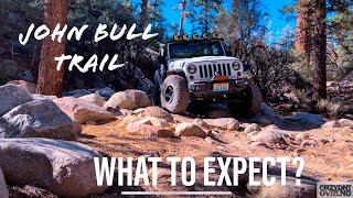 JOHN BULL JEEP BADGE OF HONOR TRAIL  BIG BEAR CALIFORNIA [upl. by Eberto605]