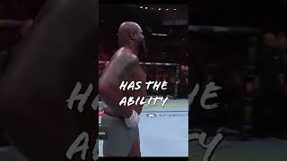 Derrick Lewis Moons Fans after KO Fight [upl. by Ecirted]